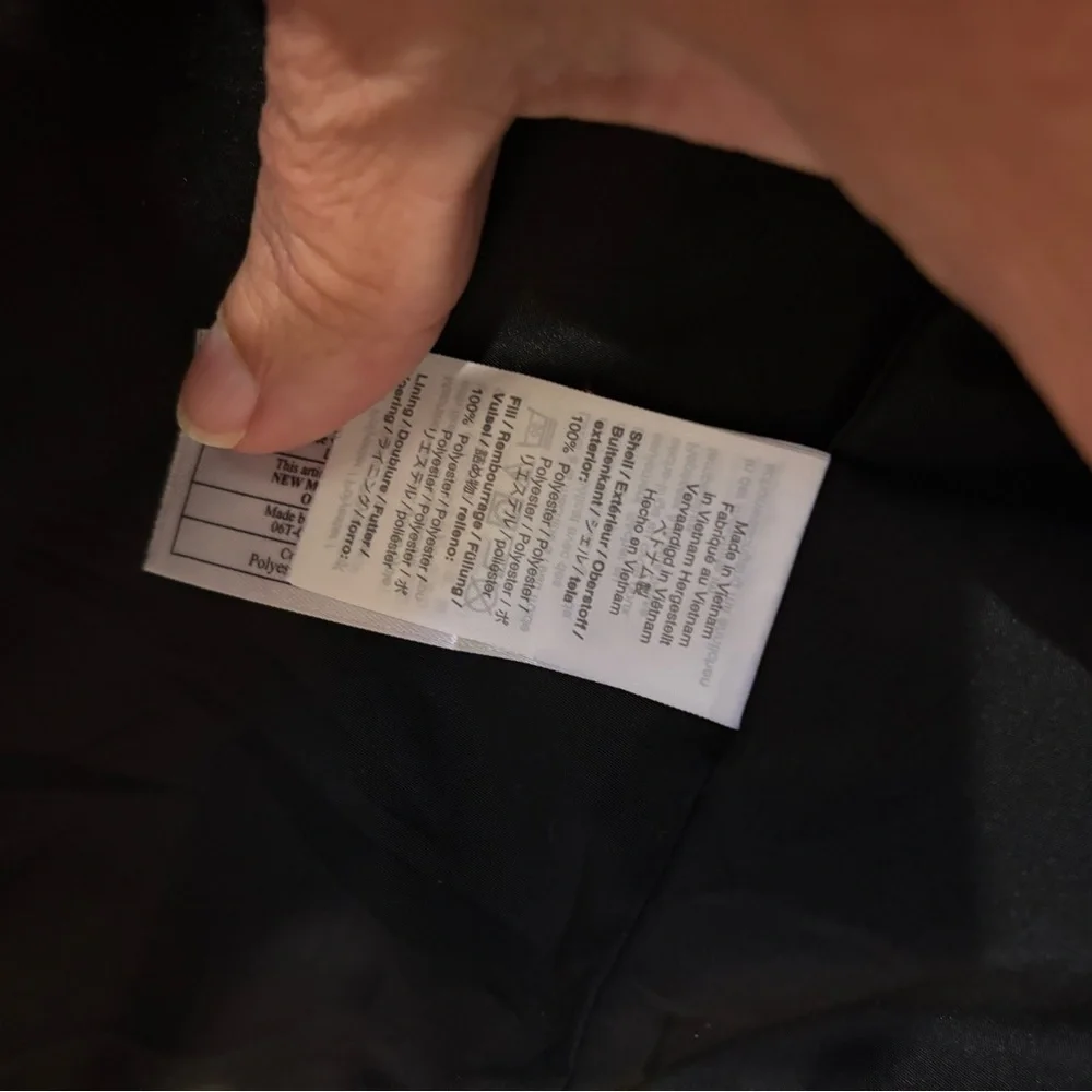 J. Crew Women's Quilted Black Vest Small
